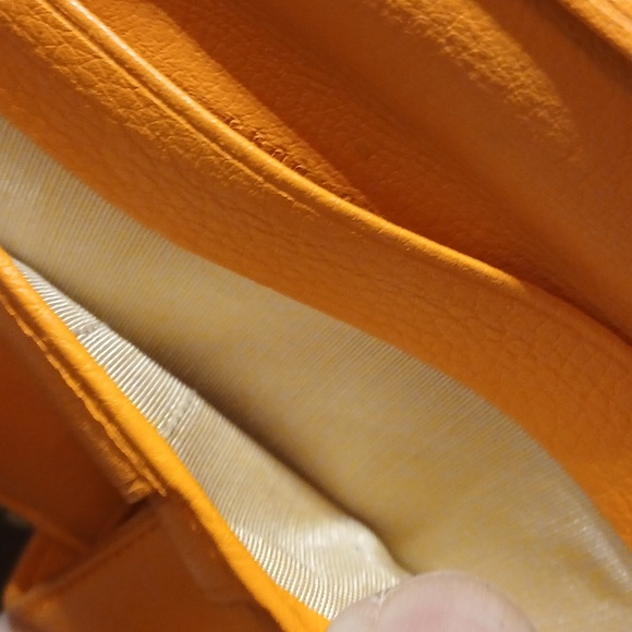 Athentoc Christian Dior Beige and Orange Wallet - Picture 15 of 16